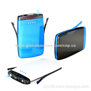Safety Protection Li-ion Polymer Battery 6,000mAh Power Banks for iPhone/Samsung/Sony/LG Phones